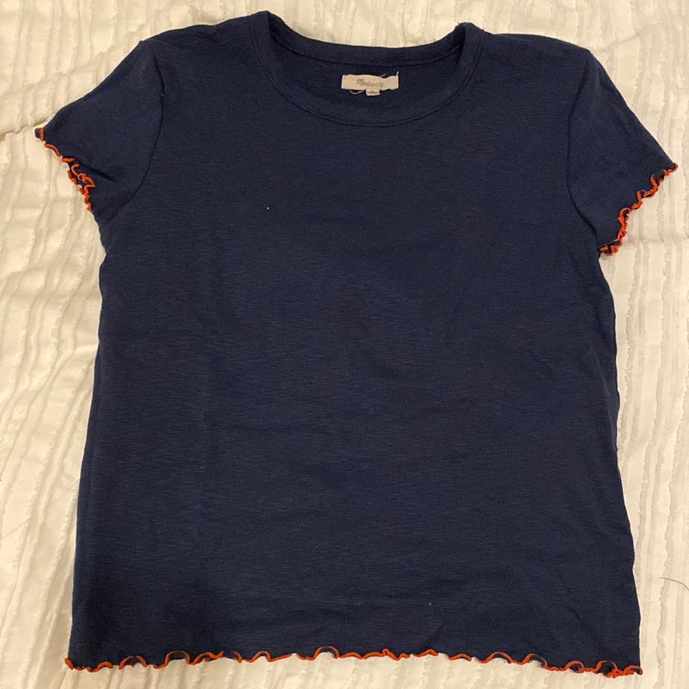 Madewell navy tee size M